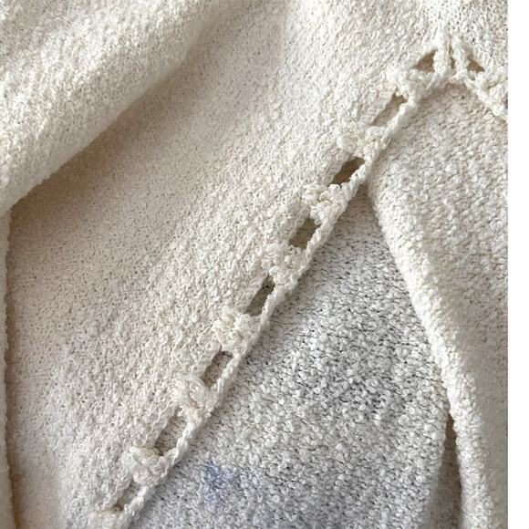 VINTAGE RARE Kingston Knits Womens Halter Maxi Dress 1970s 1960s White Summer - Picture 6 of 10